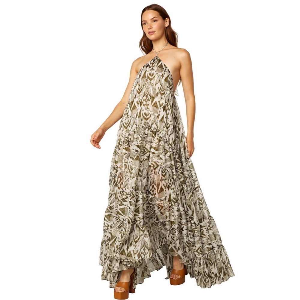 Misa Andromeda Dress in Spring Ikat